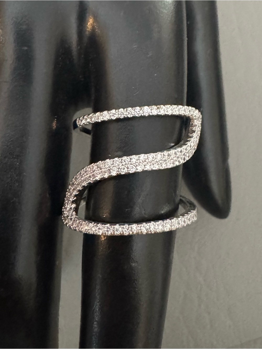 Crystal wrap ring - Picture 4 of 5